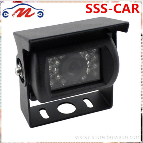 Heavy Duty Night Vision Bus/Truck Rear View CCD Camera with 18 LED Lights